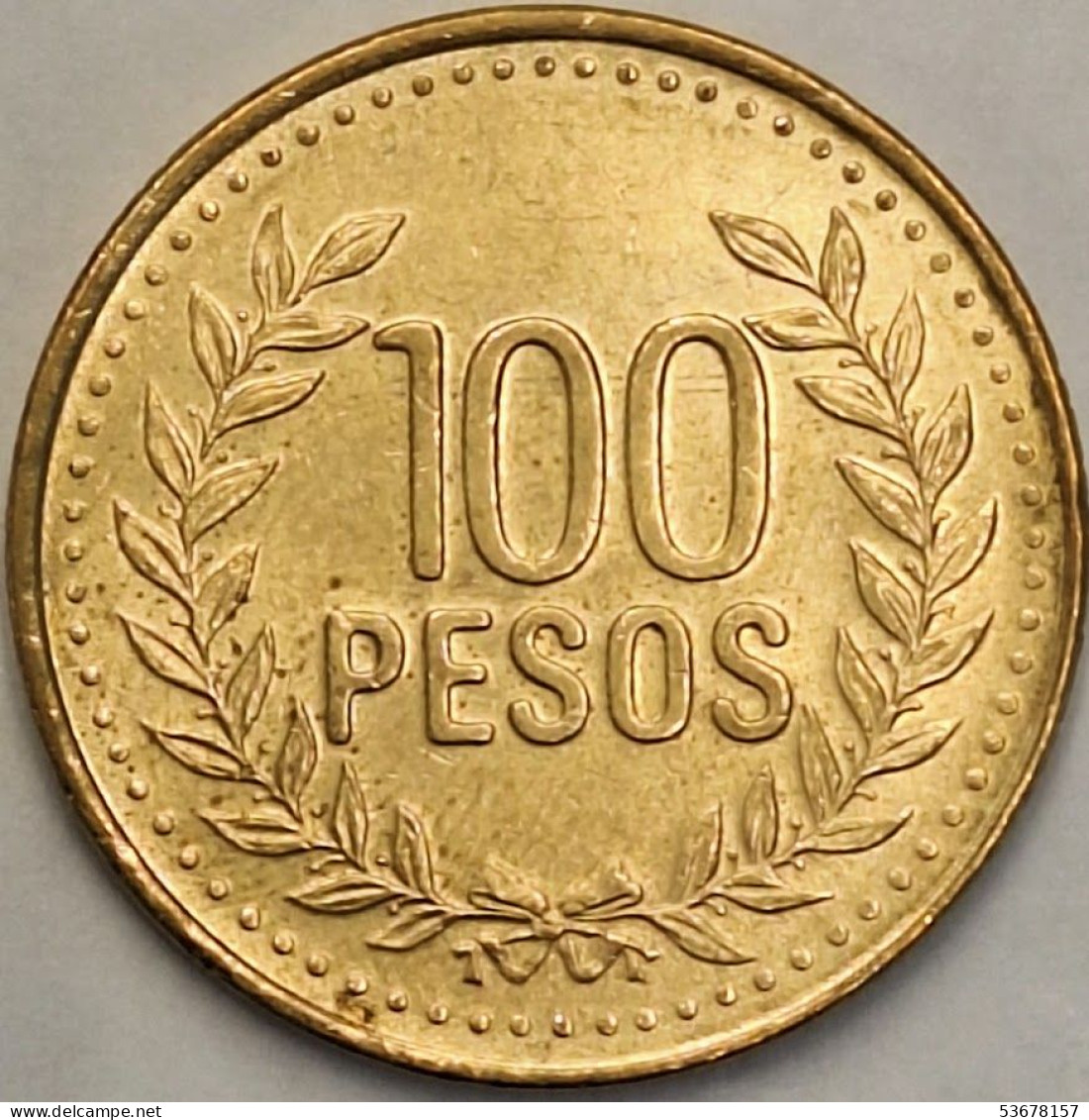 Colombia - 100 Pesos 2008, KM# 285.2 (#3501) - Colombia