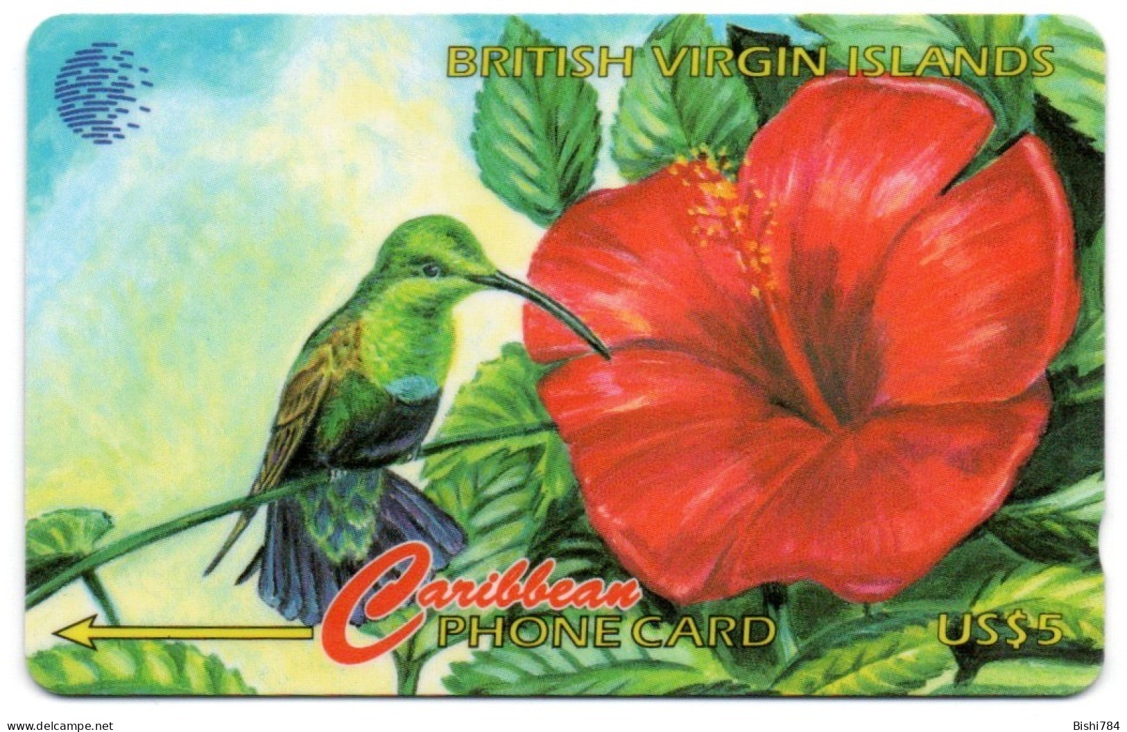 British Virgin Islands - Humming Bird - 25CBVA - Jungferninseln (Virgin I.)