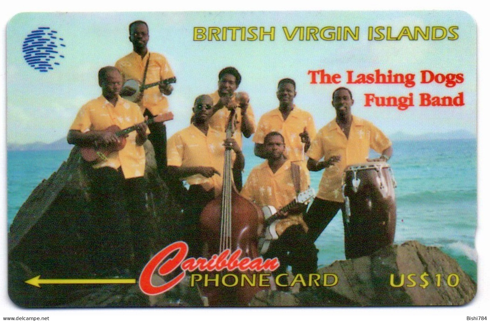 British Virgin Islands - Lashing Dog Fungi Band - 103CBVD - Jungferninseln (Virgin I.)