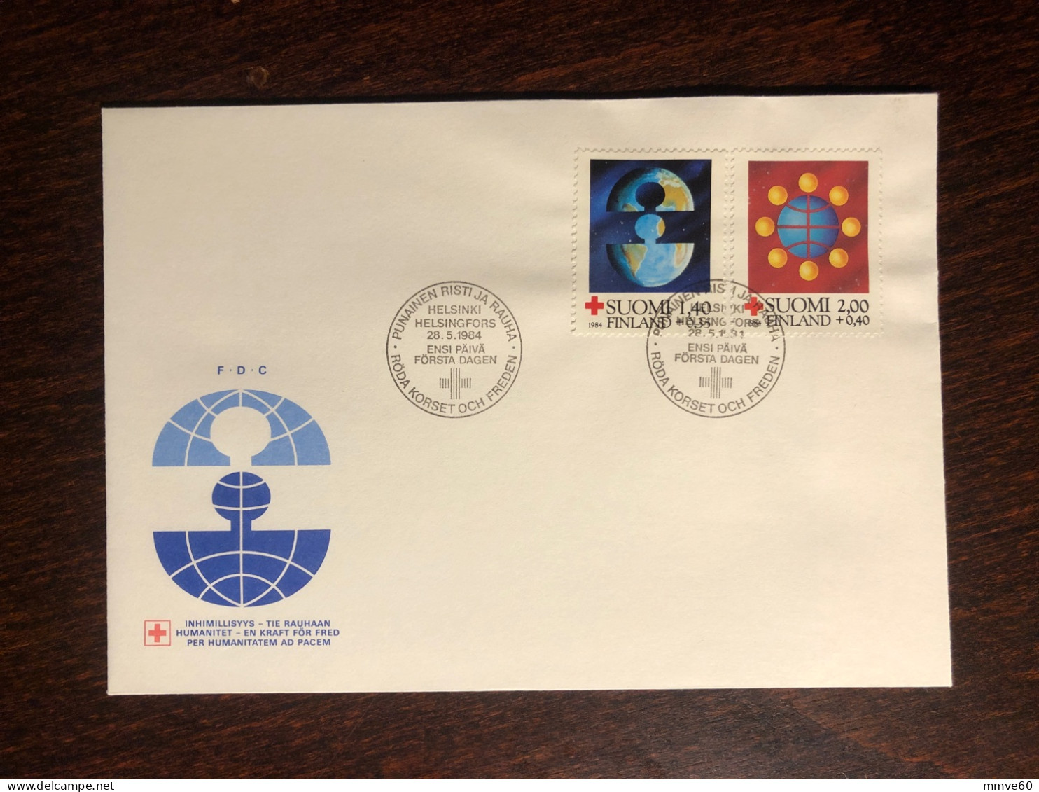 FINLAND FDC COVER 1984 YEAR RED CROSS HEALTH MEDICINE STAMPS - Lettres & Documents