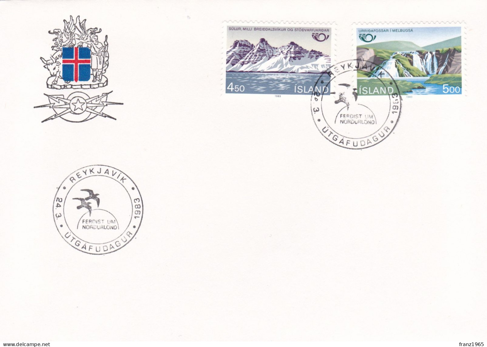 NORDEN Nordic Countries' Postal Co-operation - 1983 - FDC