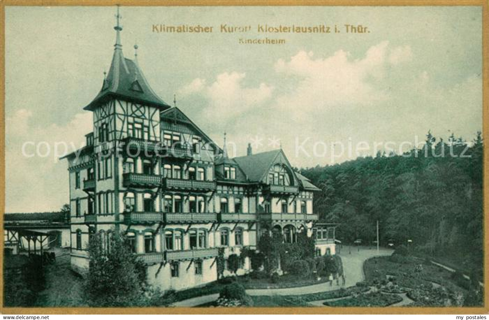 73701945 Klosterlausnitz Bad Kinderheim Aussenansicht Klosterlausnitz Bad - Bad Klosterlausnitz