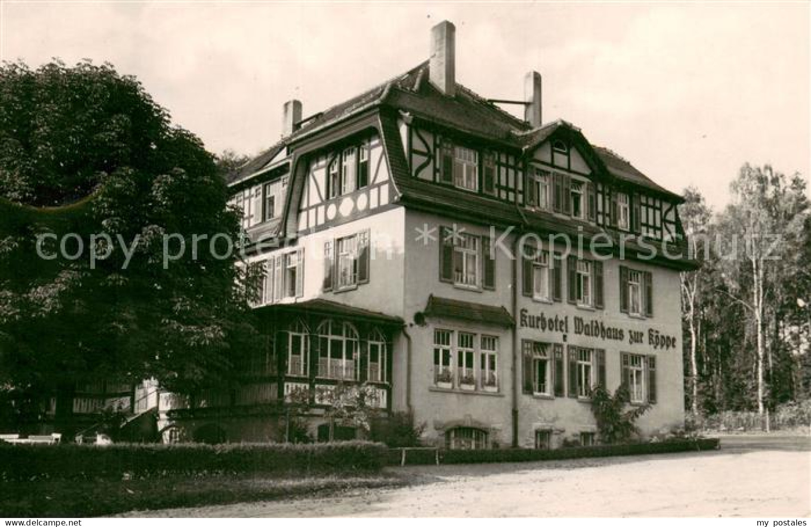 73701944 Bad Klosterlausnitz Kurhotel Waldhaus Zum Koeppe Aussenansicht Bad Klos - Bad Klosterlausnitz