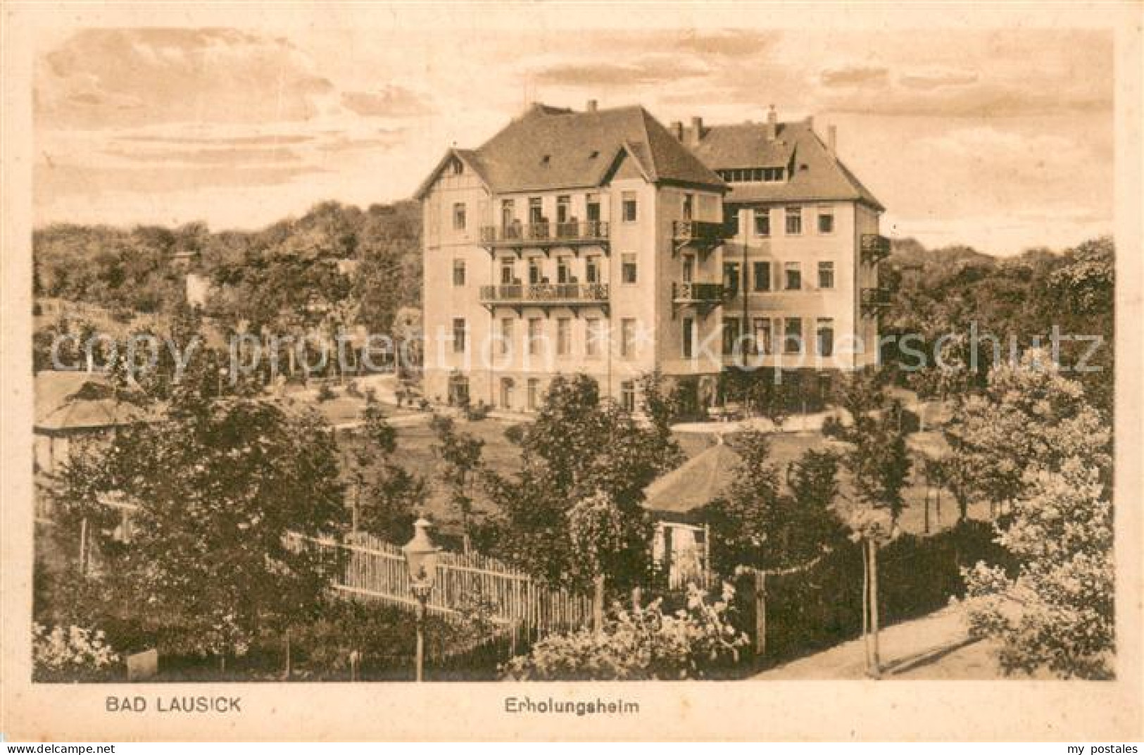 73701926 Bad Lausick Erholungsheim Aussenansicht Bad Lausick - Bad Lausick