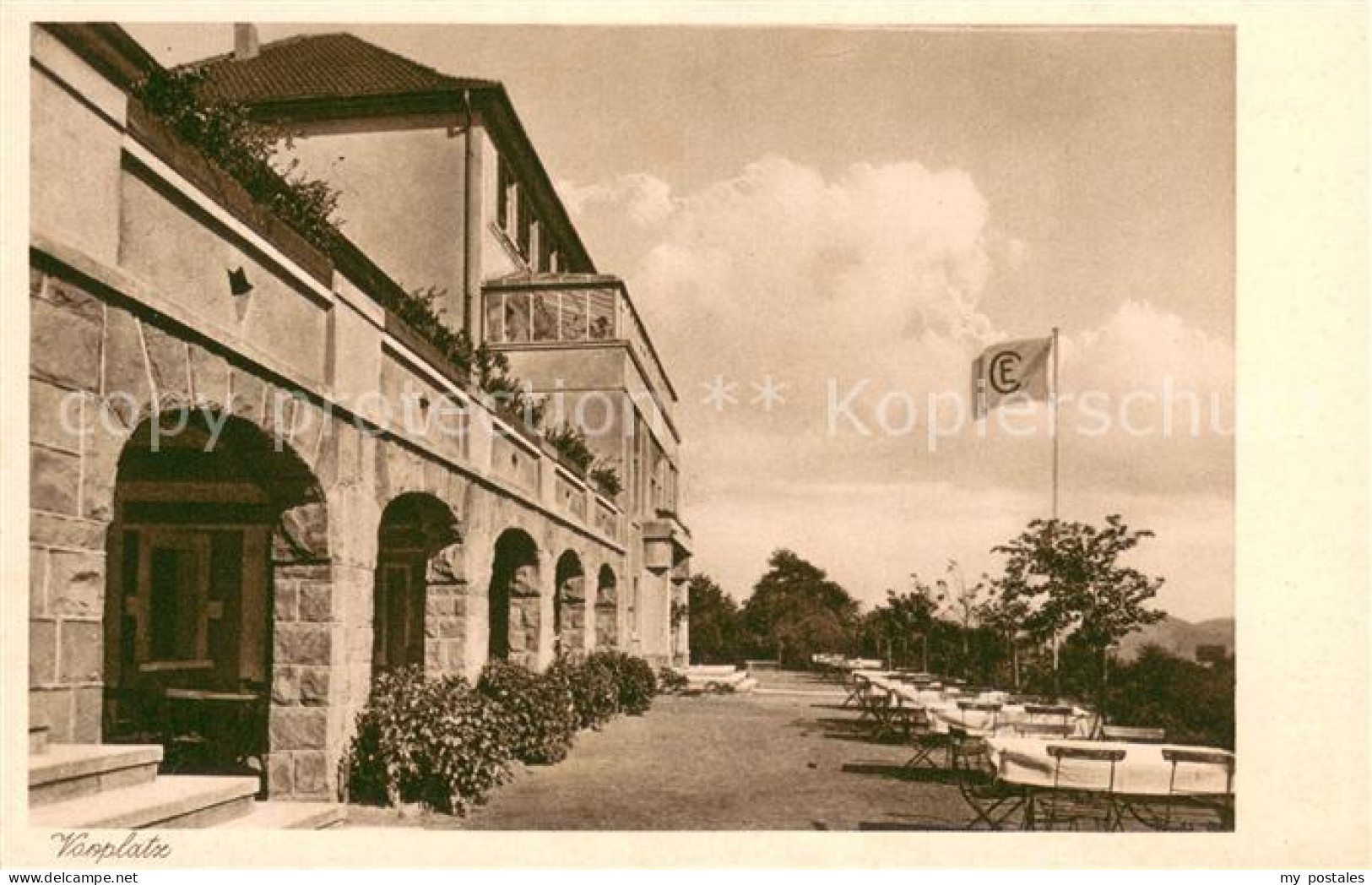 73701899 Bredenscheid Hattingen Haus Friede Erholungsheim Vorplatz Bredenscheid  - Hattingen