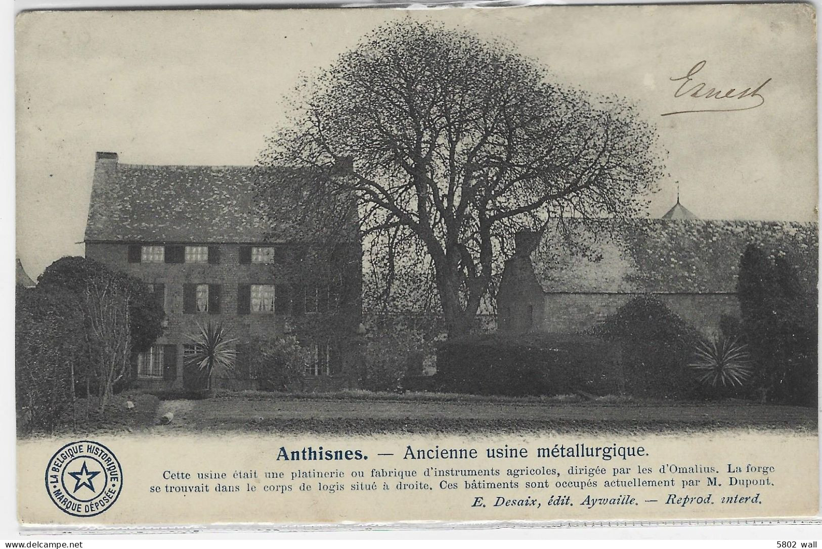 ANTHISNES : Ancienne Usine Métallurgique - Anthisnes