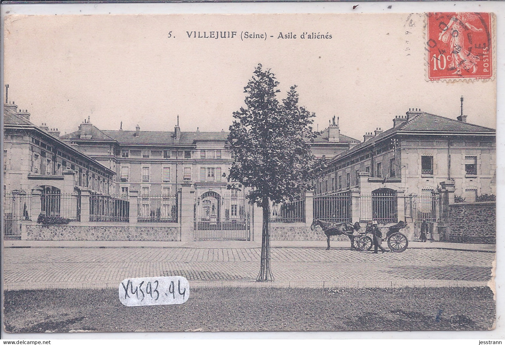 VILLEJUIF- ASILE D ALIENES - Villejuif