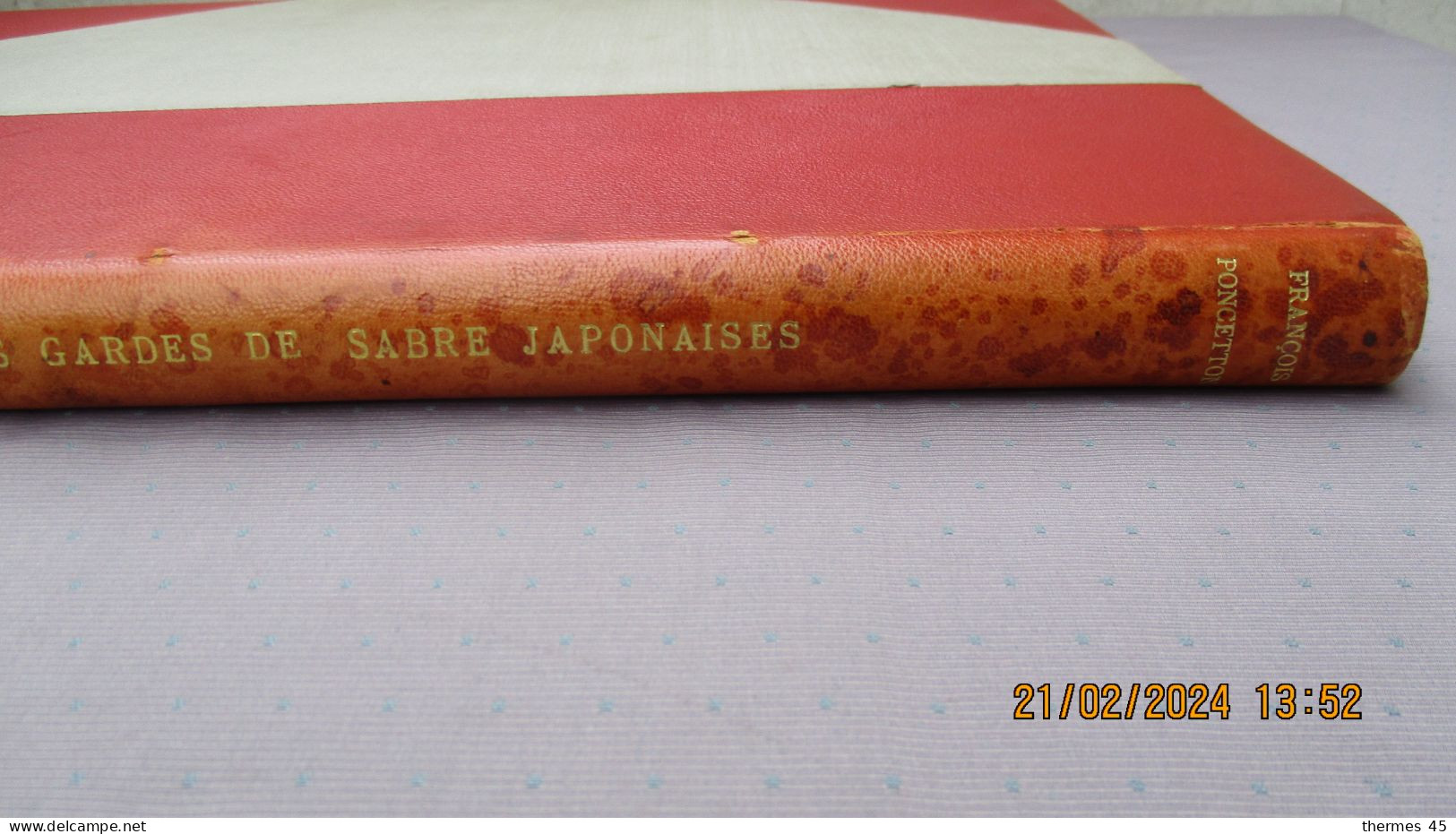 1924 / LES GARDES DE SABRE JAPONAISES / PONCETTON F. / Ed. A. MORANCE / - Asian Art