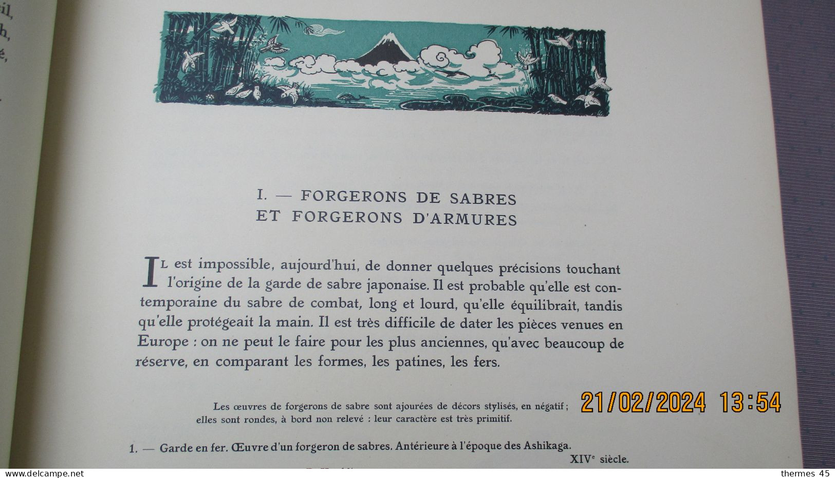 1924 / LES GARDES DE SABRE JAPONAISES / PONCETTON F. / Ed. A. MORANCE /