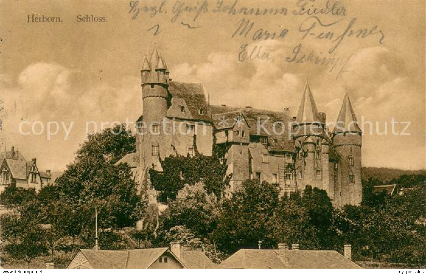 73700981 Herborn Hessen Schloss Herborn Hessen - Herborn