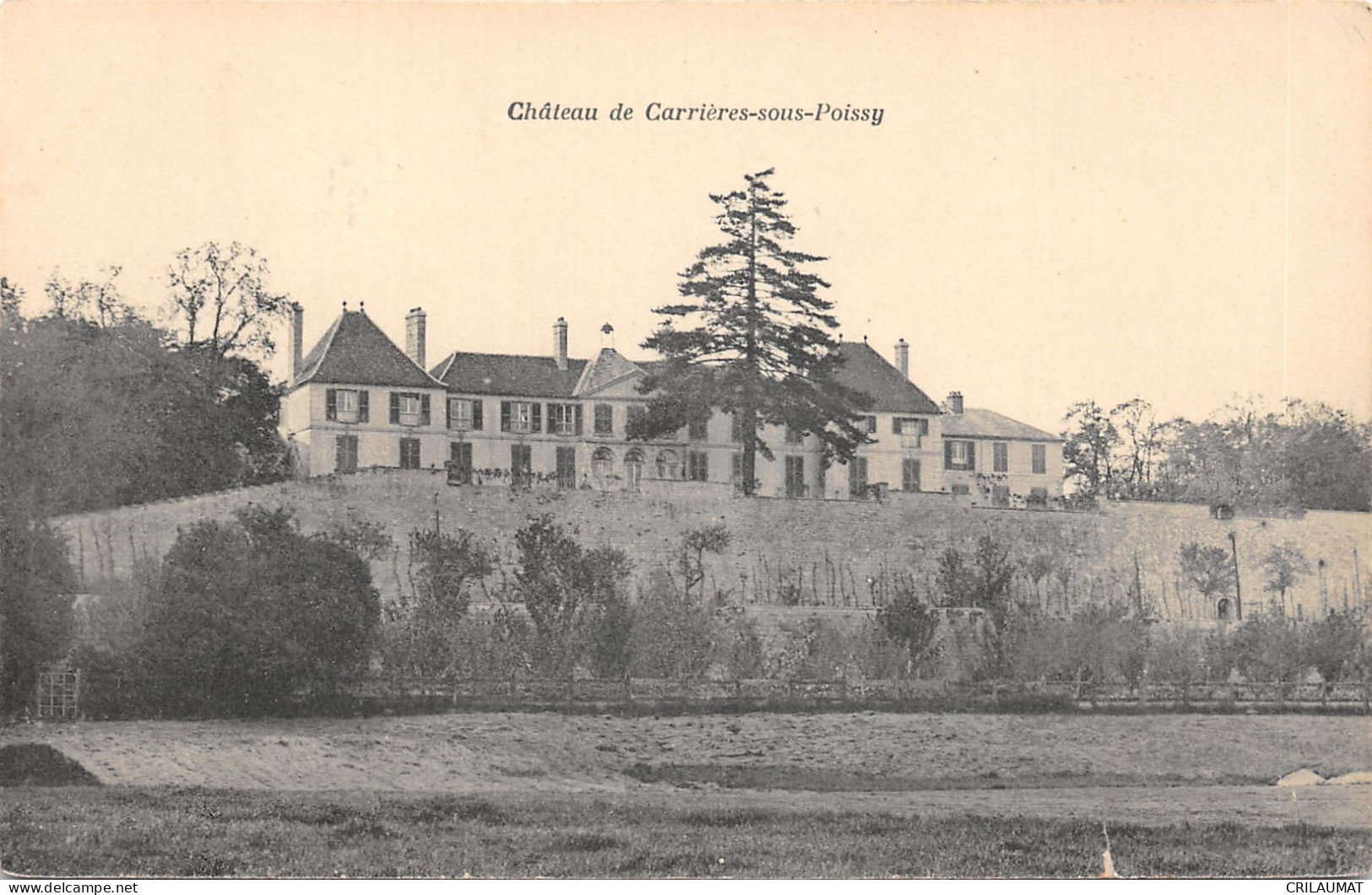 78-CARRIERES SOUS POISSY-LE CHATEAU-N°6031-A/0055 - Carrieres Sous Poissy