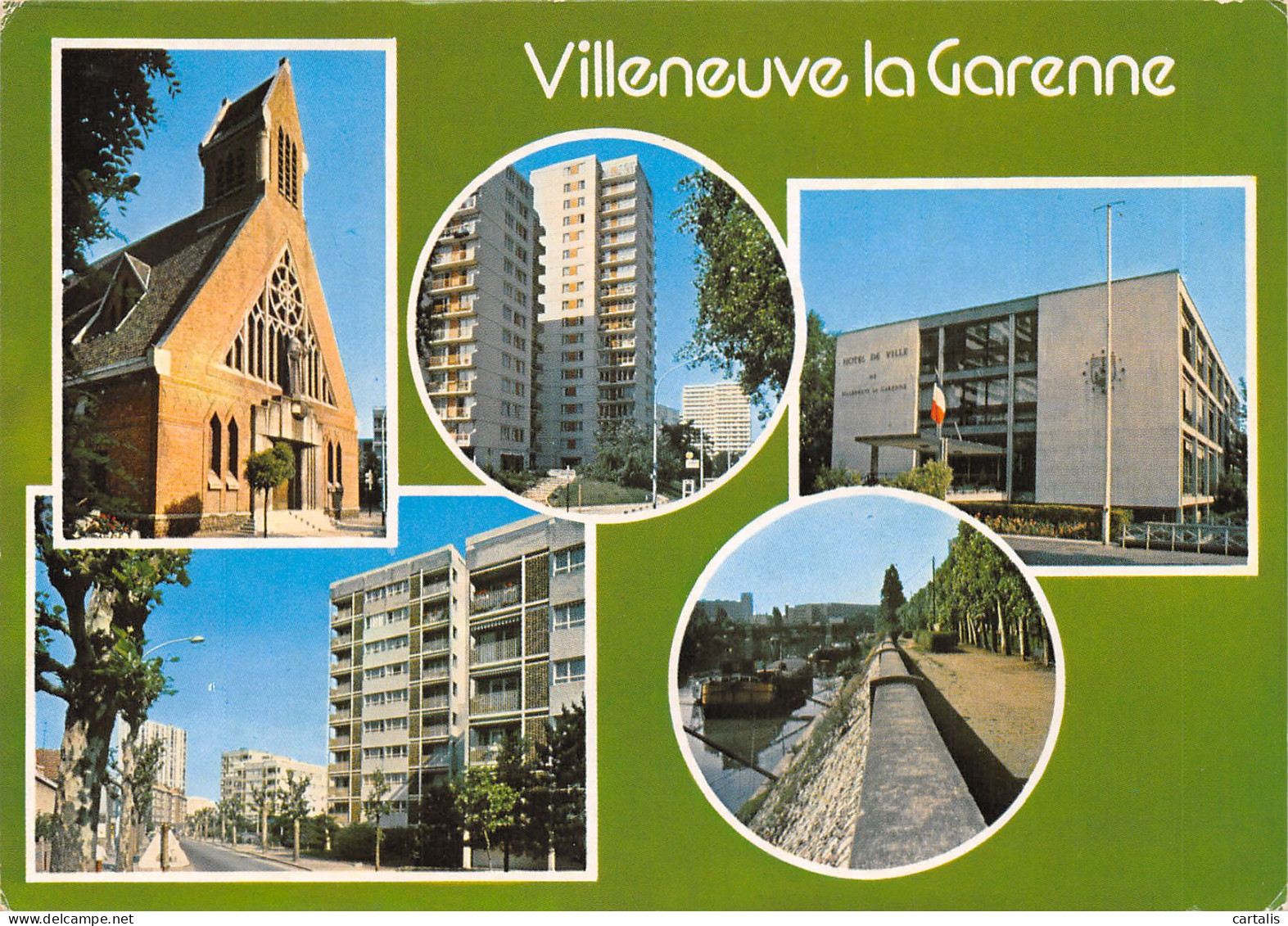 92-VILLENEUVE LA GARENNE-N 606-C/0341 - Villeneuve La Garenne