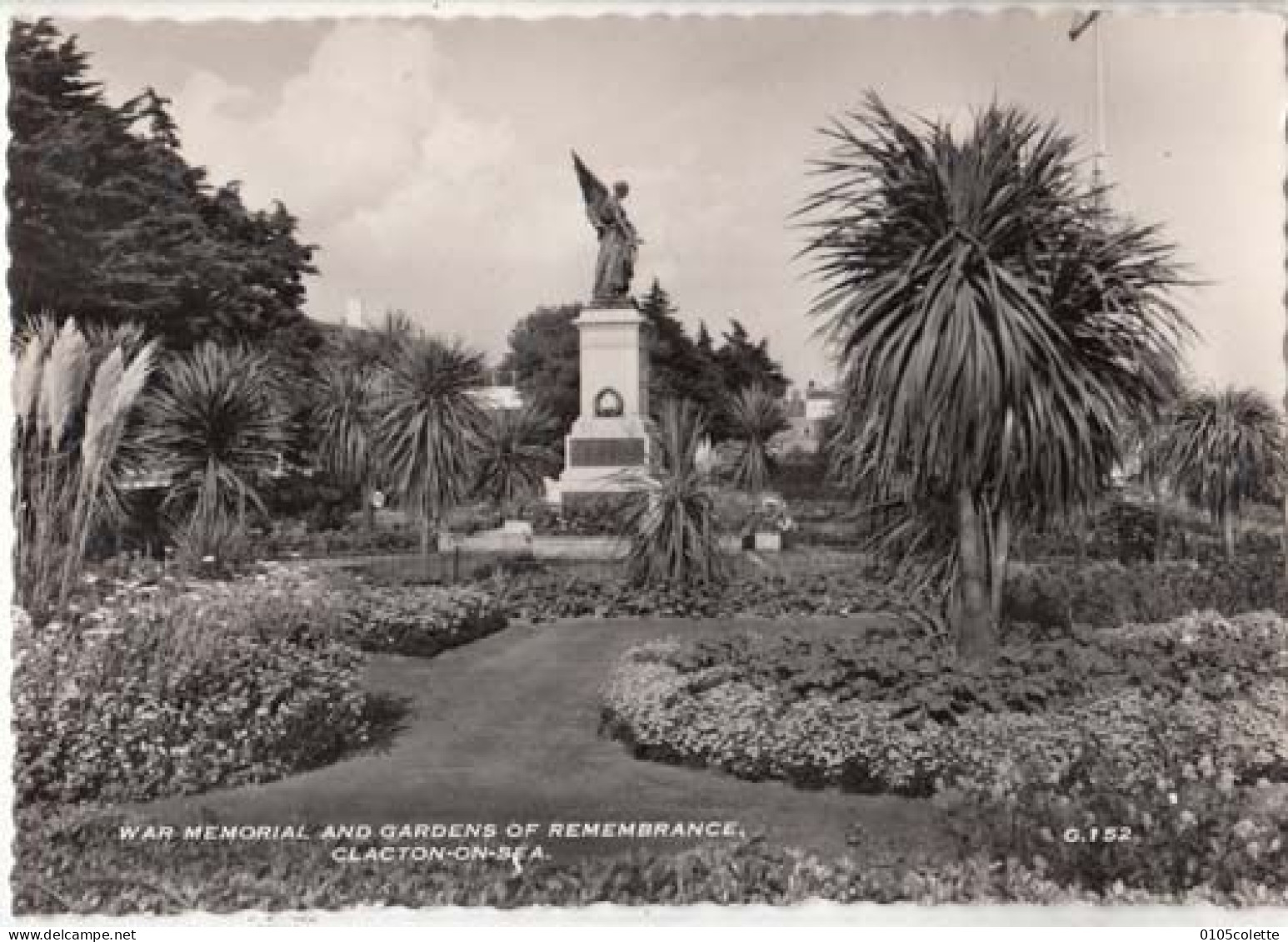 Carte Angleterre Essex - Clacton On Sea - War Memorial And Gardens Of Remembrance - PRIX FIXE - ( Cd063) - Clacton On Sea