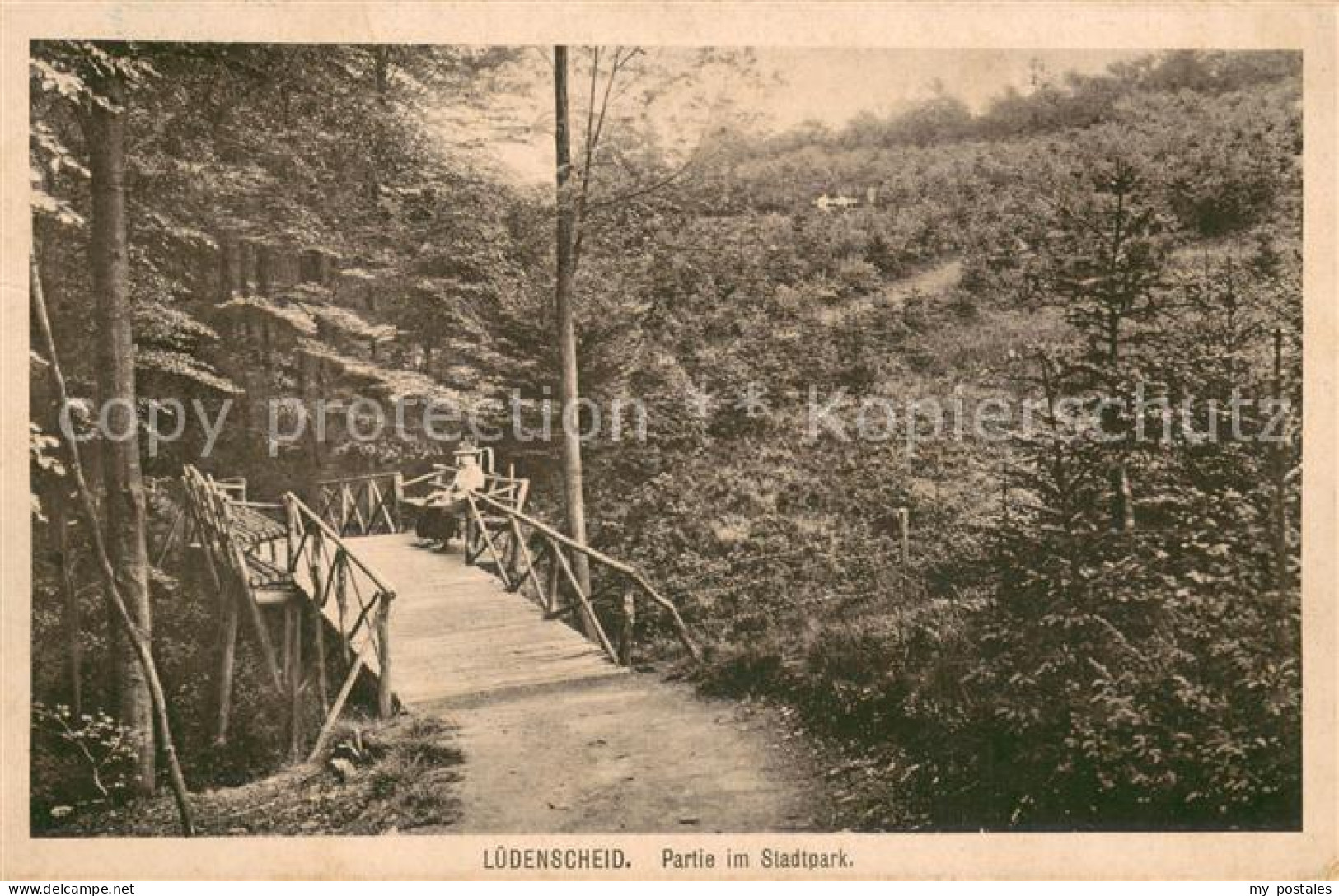 73700214 Luedenscheid Partie Im Stadtpark Luedenscheid - Luedenscheid