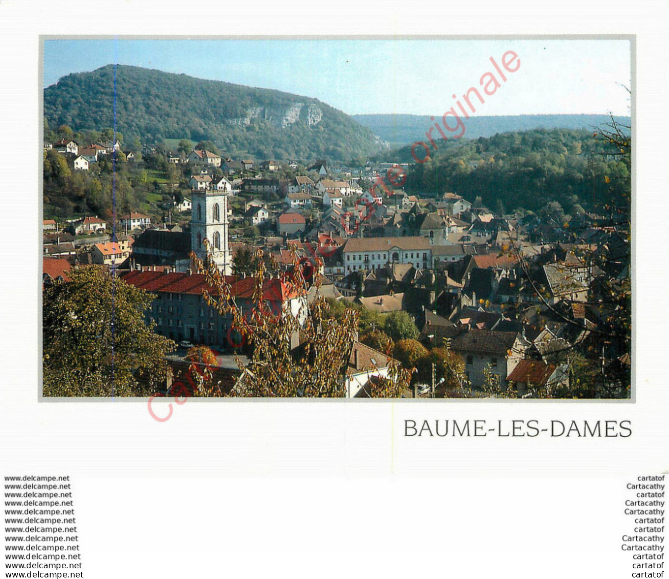 25.  BAUME LES DAMES .  Vue Générale . - Baume Les Dames