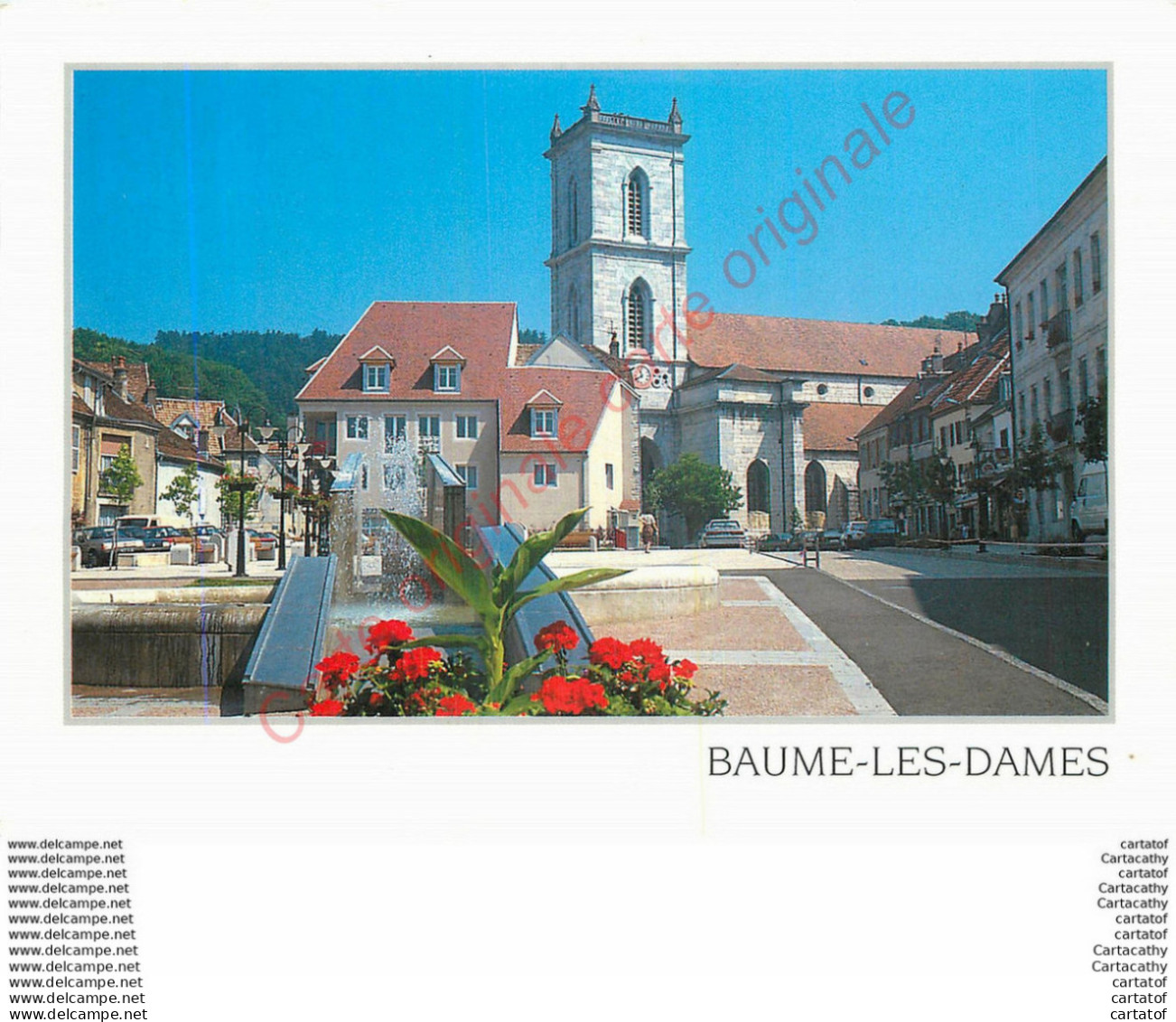 25.  BAUME LES DAMES .  Place Du Général De Gaulle . - Baume Les Dames