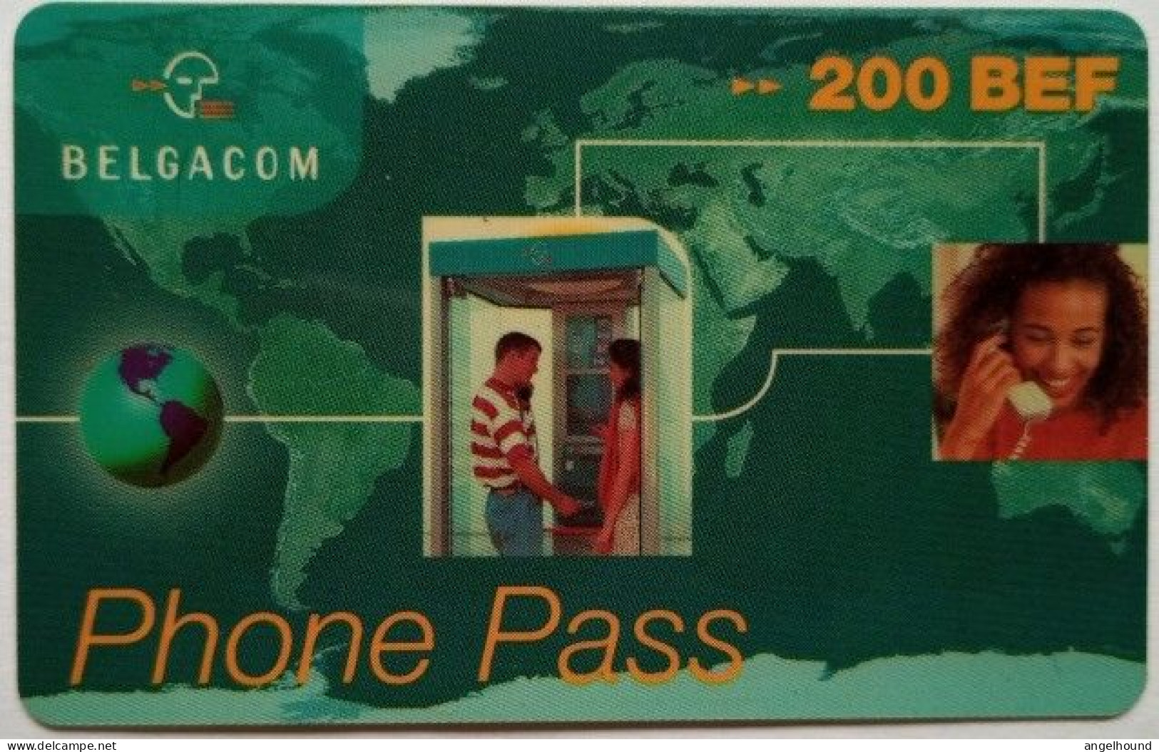 Belgium 200 BEF Prepaid - Phone Pass - Ohne Chip