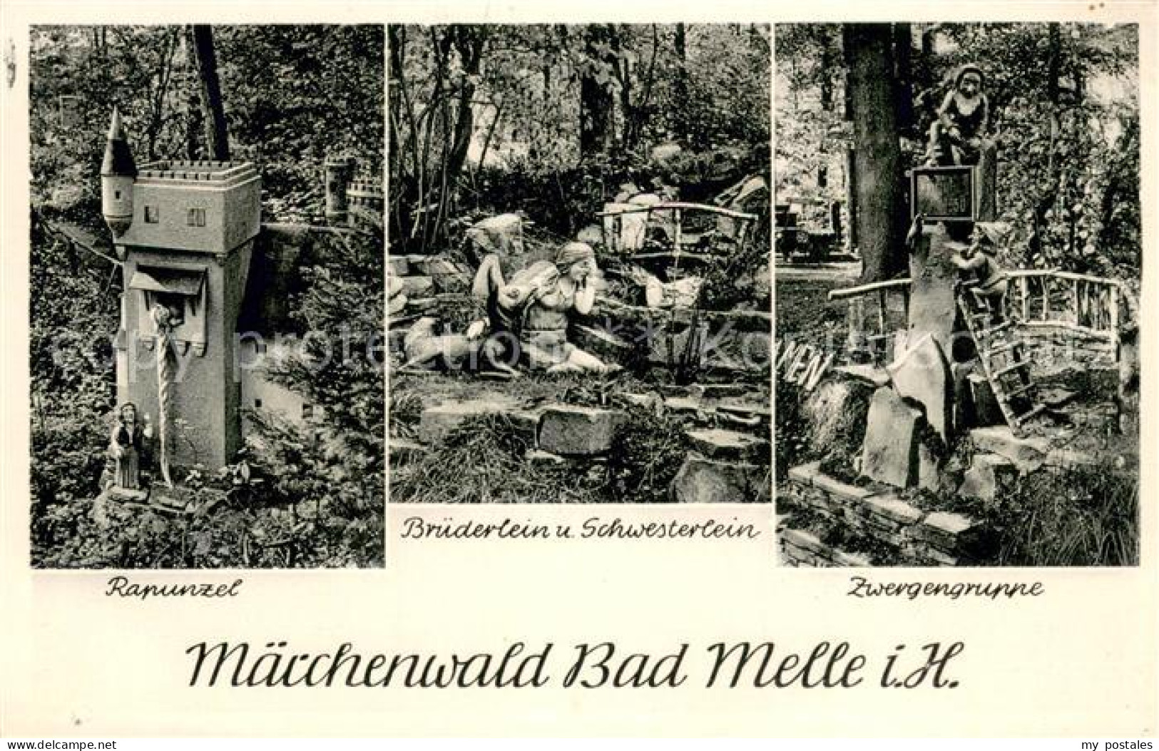 73699045 Bad Melle Osnabrueck Maerchenwald Rapunzel Bruederlein Und Schwesterlei - Melle