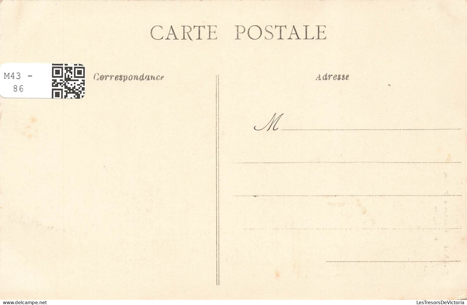 FRANCE - Carnac - Vue Sur Le Clocher Et Le Portail De L'église - Carte Postale Ancienne - Carnac