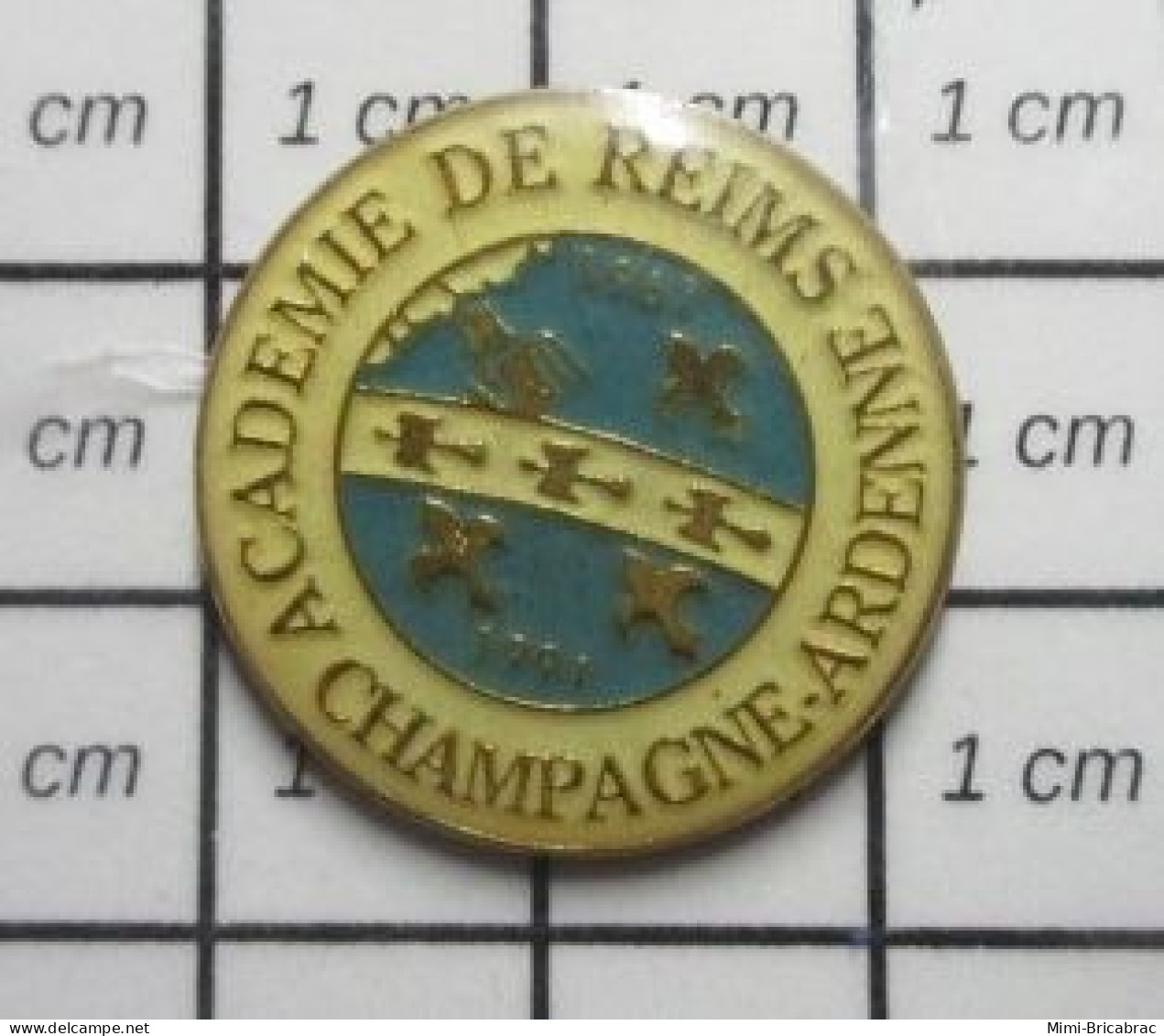 713i Pin's Pins / Beau Et Rare / ADMINISTRATIONS / ACADEMIE DE REIMS CHAMPAGNE ARDENNE - Administración