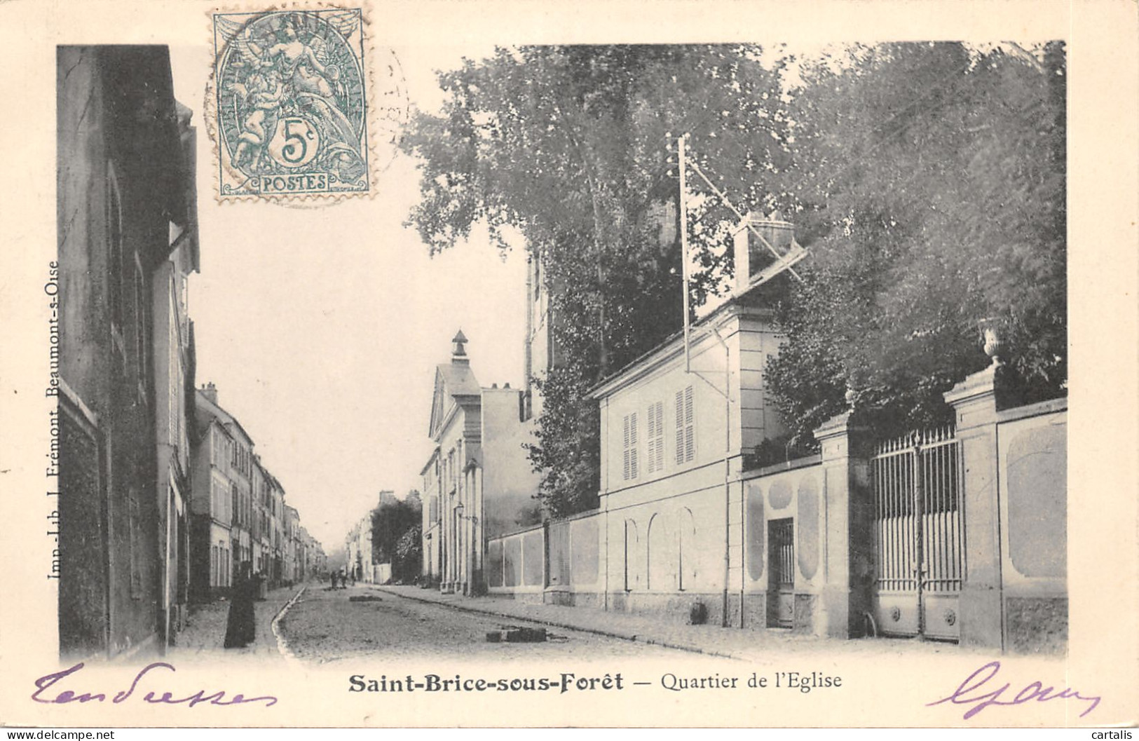 95-SAINT BRICE SOUS FORET-N 612-G/0055 - Saint-Brice-sous-Forêt