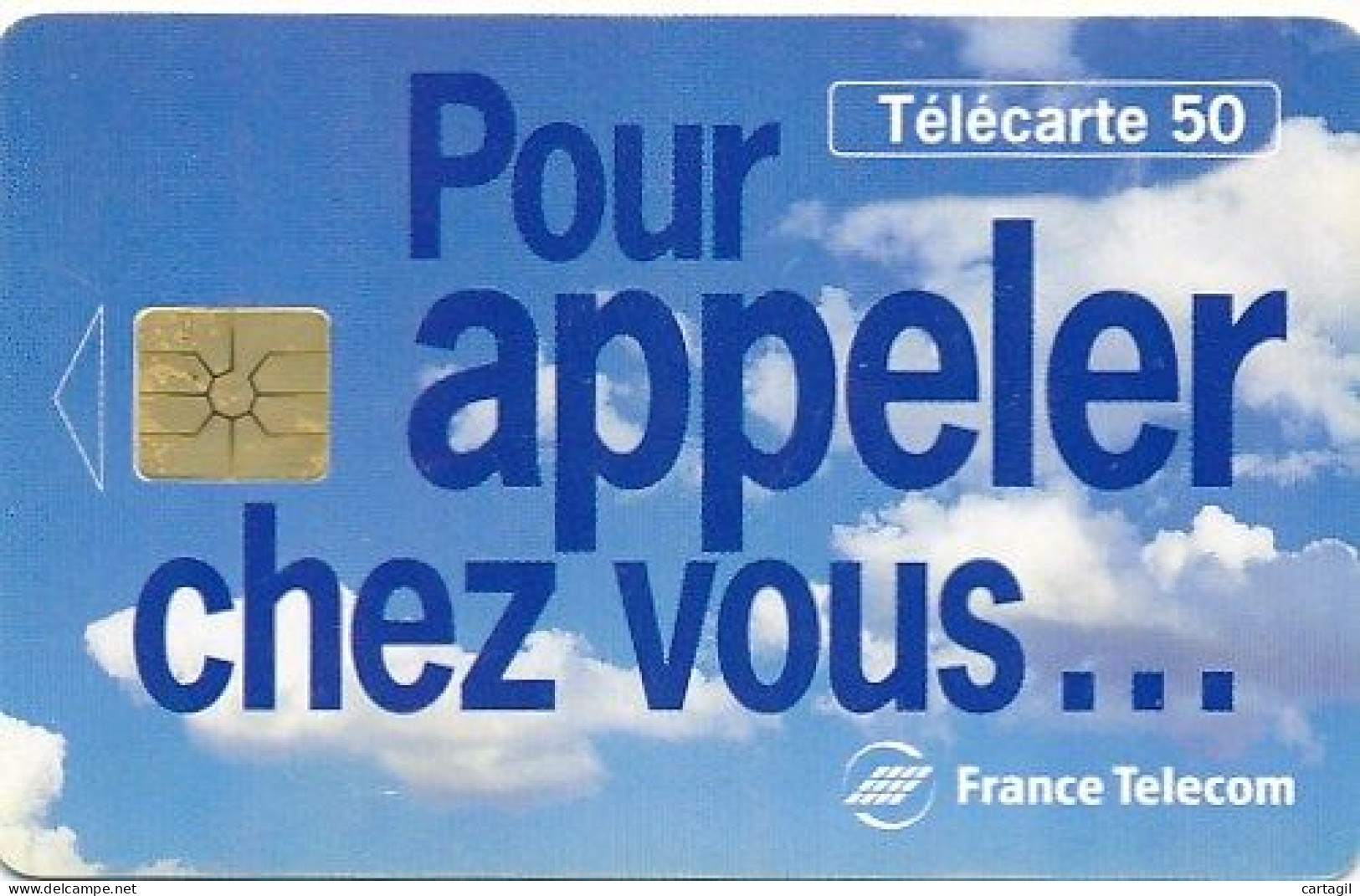 Télécarte France ( 07/95) Pour Appeler Chez Vous (motif, état, Unités, Etc Voir Scan) + Port - Unclassified