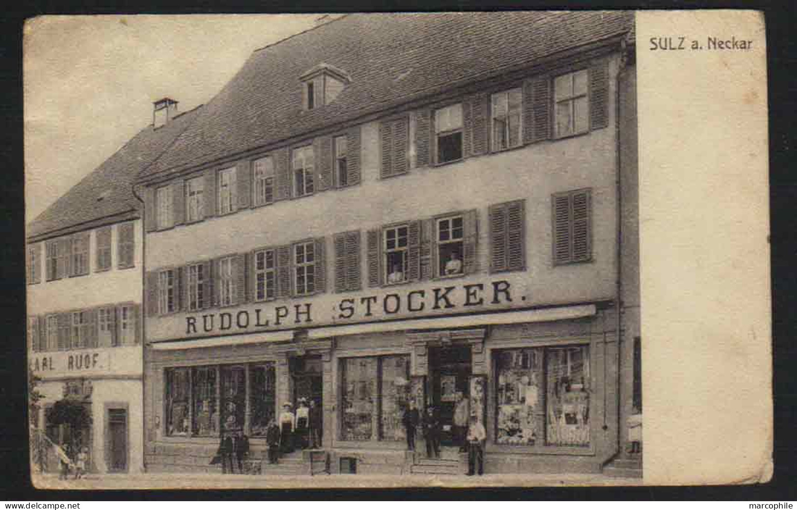 SULZ AM NECKAR - ROTTWEIL - BADEN WÜRTTEMBERG / RUDOLPH STOCKER  AK (ref CP247) - Rottweil