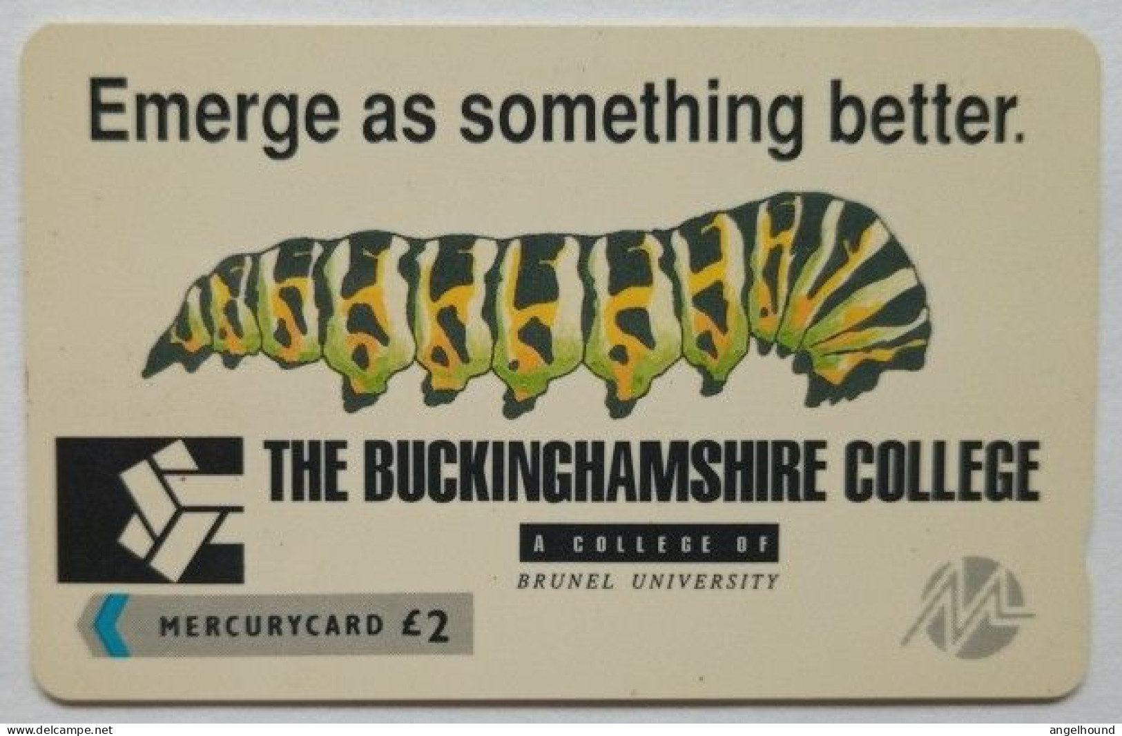UK Mercury £2 GPT  !PBKA - The Buckinghamshire College - Mercury Communications & Paytelco