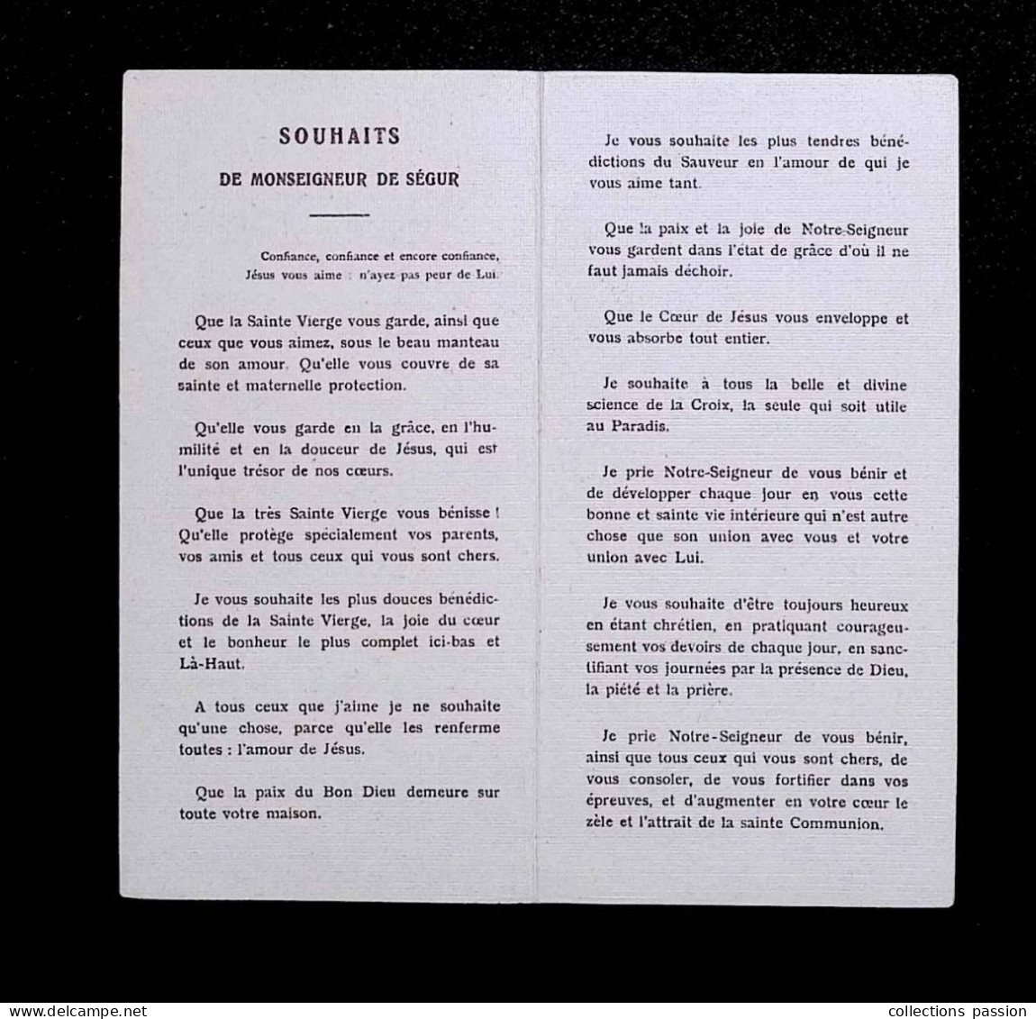 Image Pieuse, Religieuse, 4 Pages, Maison Bouasse-Lebel, Dauverné Et Cie, N° 480, Souhaits De Monseigneur De Ségur, 1934 - Imágenes Religiosas