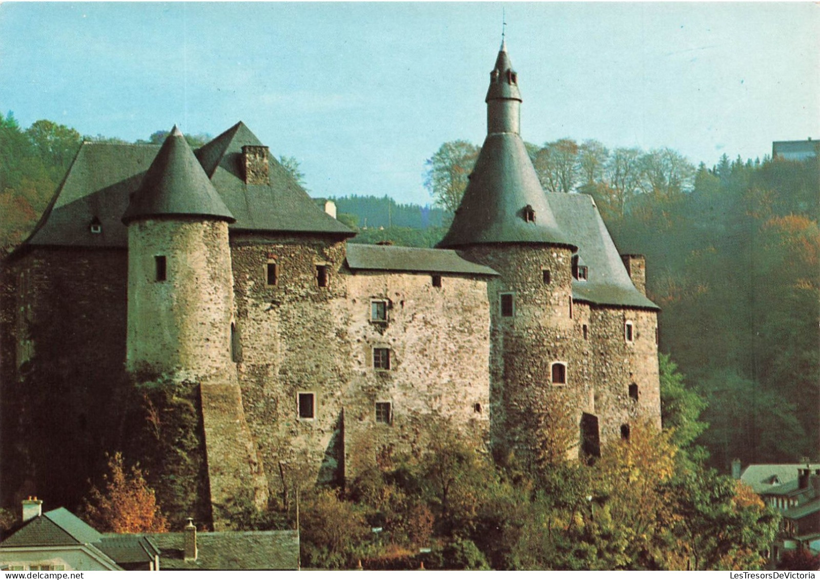 LUXEMBOURG - Clervaux - Le Château Burcht Die Burg - Gd Duché De Luxembourg - Carte Postale - Clervaux