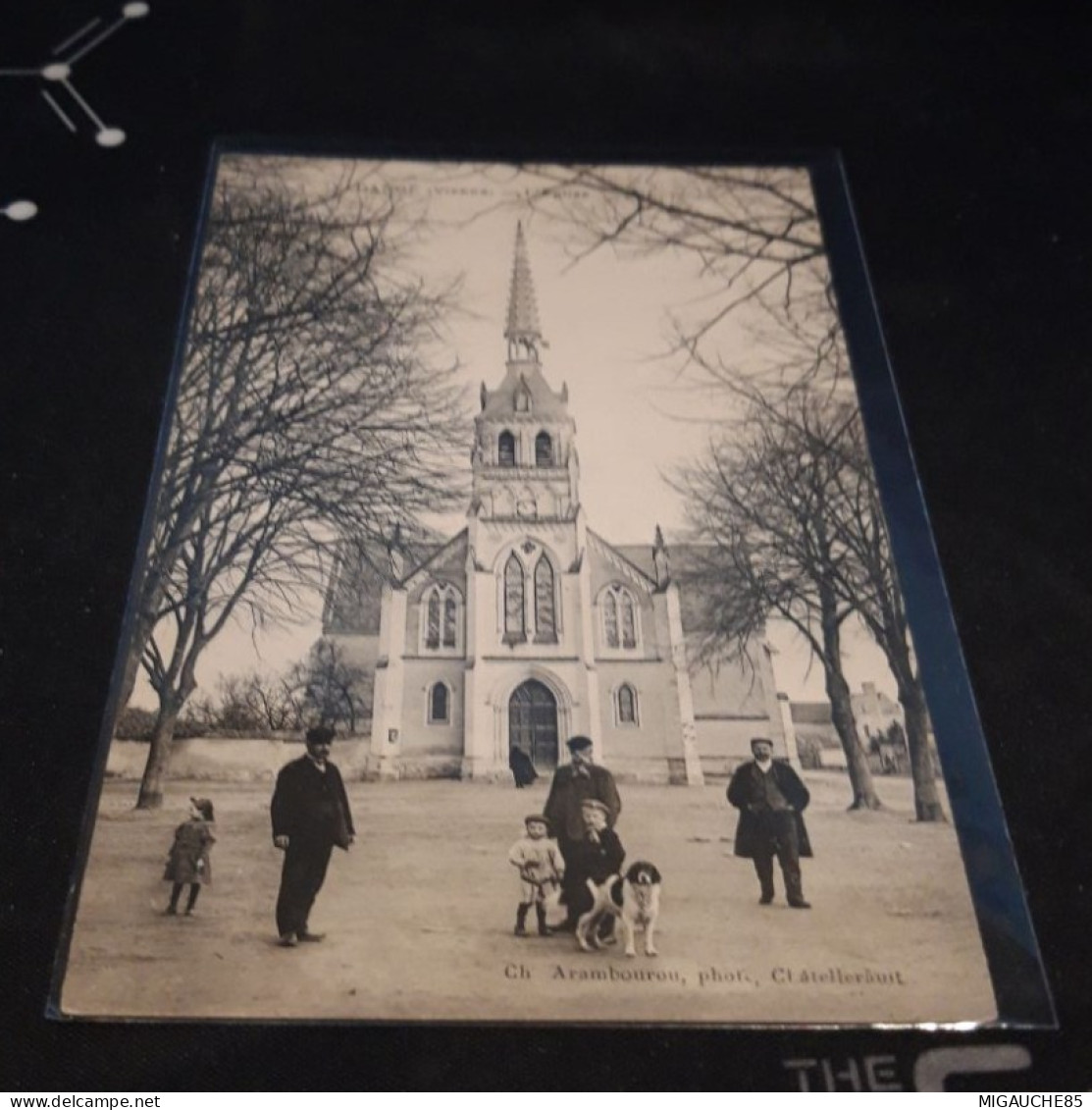 Carte   Postale  DANGE L église - Dange Saint Romain