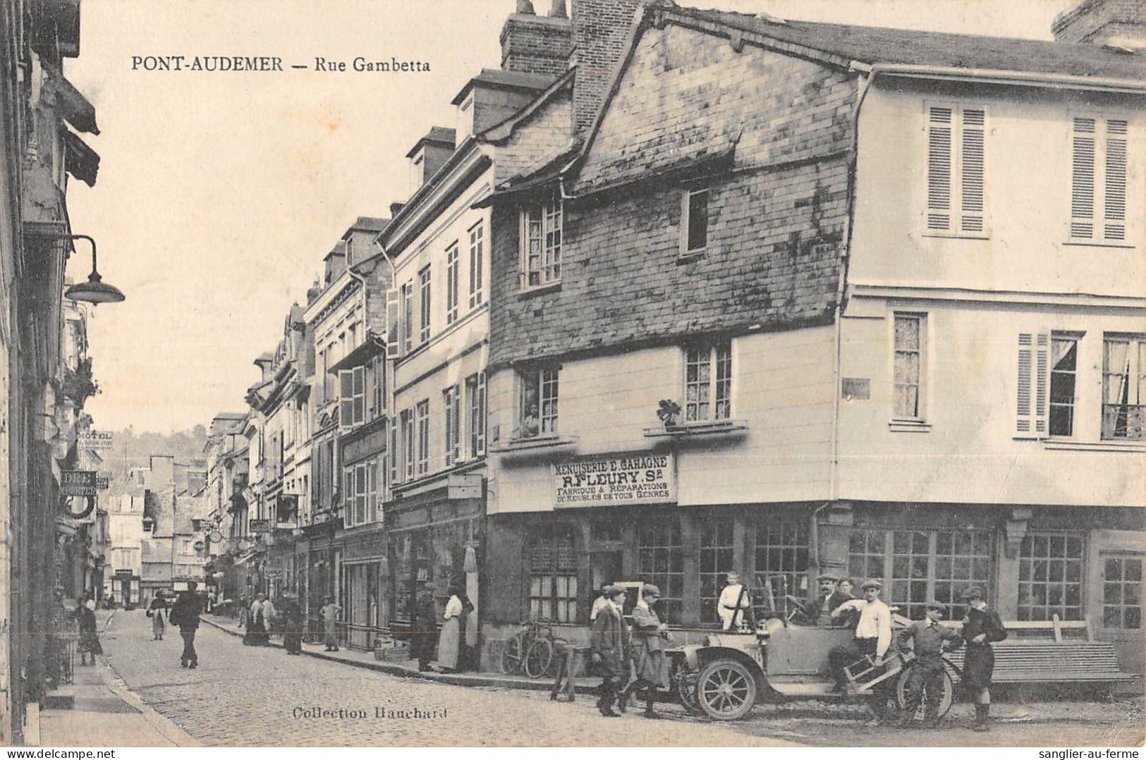 CPA 27 PONT AUDEMER / RUE GAMBETTA - Pont Audemer