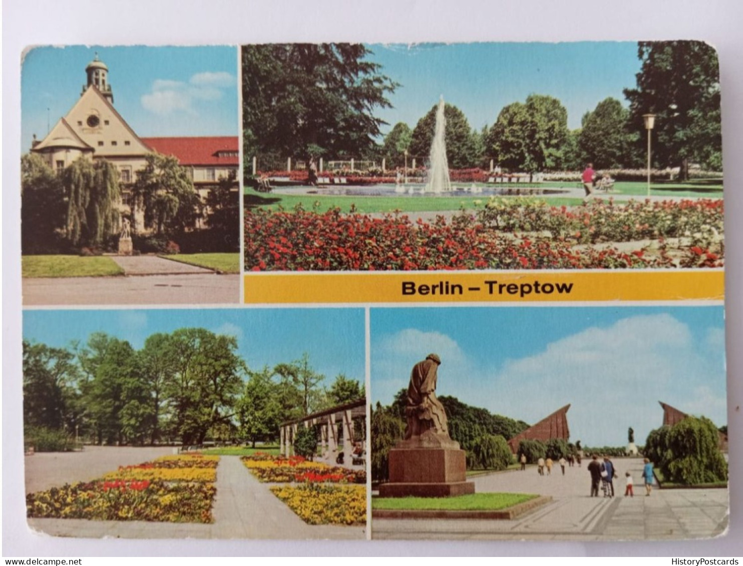 Berlin-Treptow, Mehrbild-AK, DDR, 1979 - Treptow
