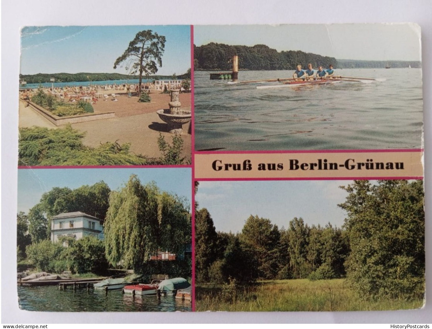 Berlin-Grünau, Mehrbild, DDR, 1989 - Treptow