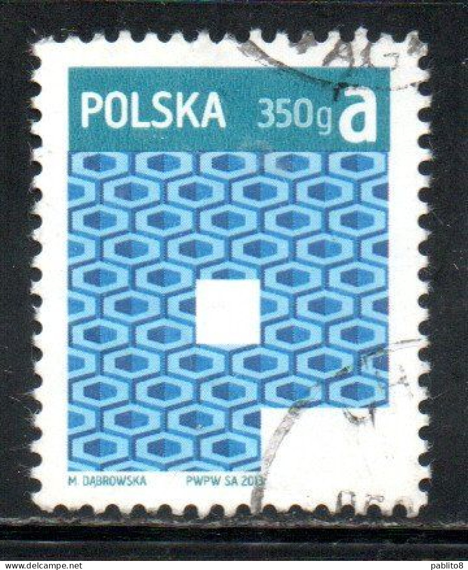 POLONIA POLAND POLSKA 2013 PRIORITY MAIL 350g A USED USATO OBLITERE' - Oblitérés