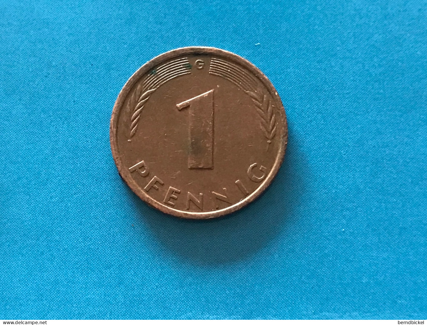 Münze Münzen Umlaufmünze Deutschland 1 Pfennig 1980 Münzzeichen G - 1 Pfennig