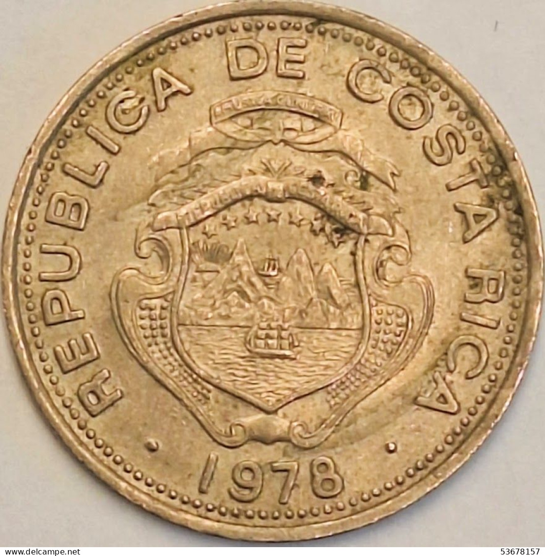 Costa Rica - 25 Centimos 1978, KM# 188.1 (#3509) - Costa Rica