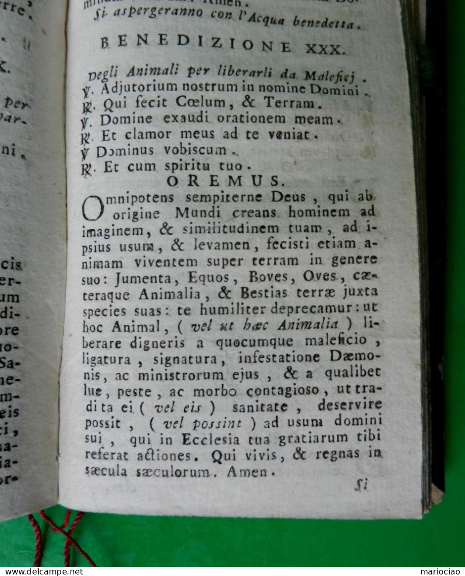 L-IT ESORCISMO -Il sacerdote provveduto per l'assistenza dei moribondi 1802 Venezia