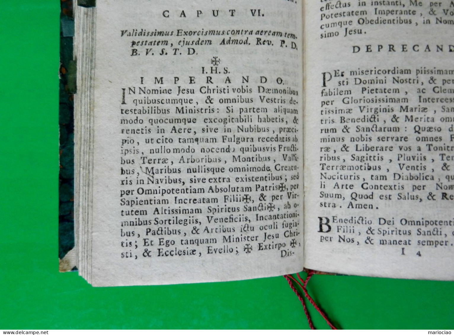 L-IT ESORCISMO -Il sacerdote provveduto per l'assistenza dei moribondi 1802 Venezia