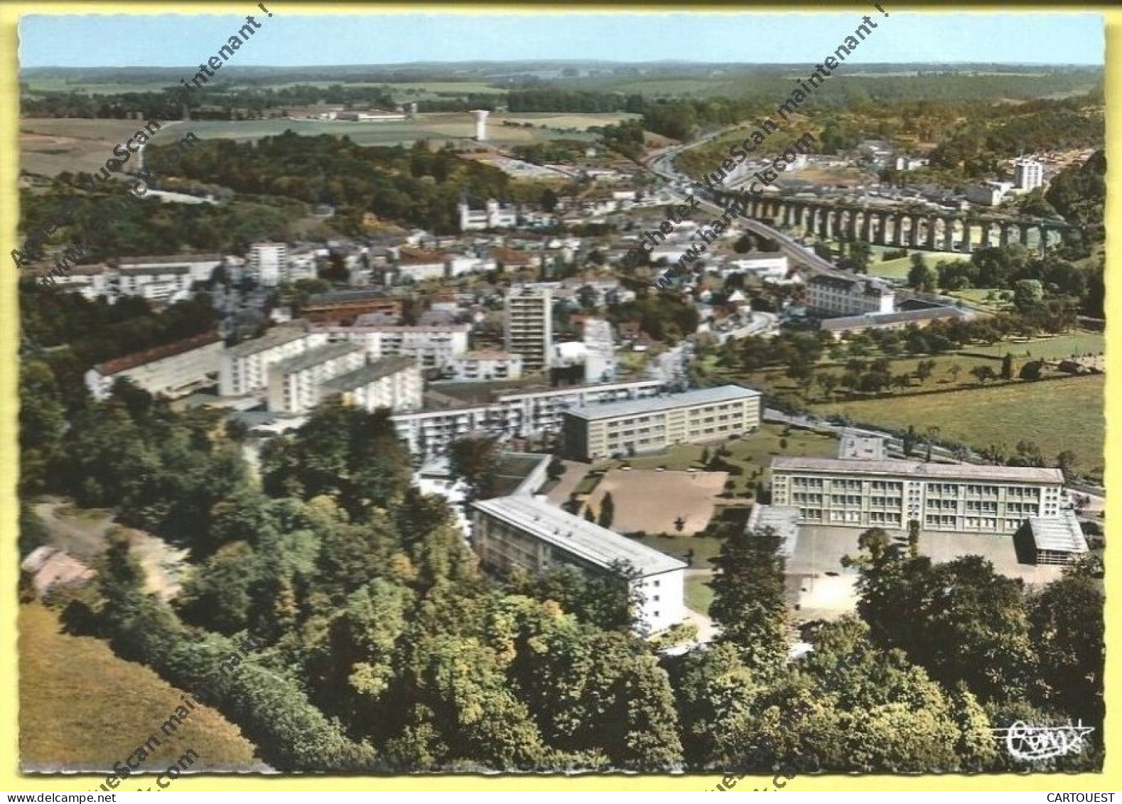 CPSM 76 BARENTIN Résidence Lamarck Et Le Centre Louis Pergaud 1968 - Barentin