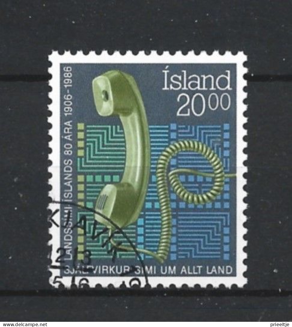 Iceland 1986 Telephone Y.T. 612 (0) - Usati