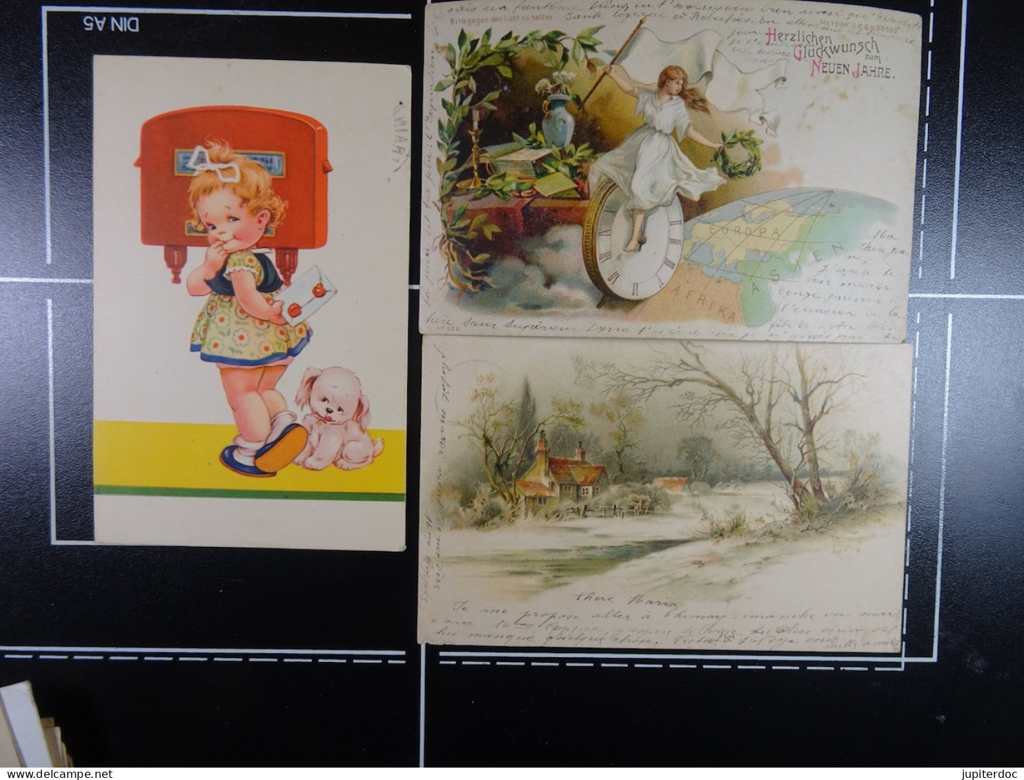 Lot De 3 CPA Fantaisies  /3/ - Collections & Lots