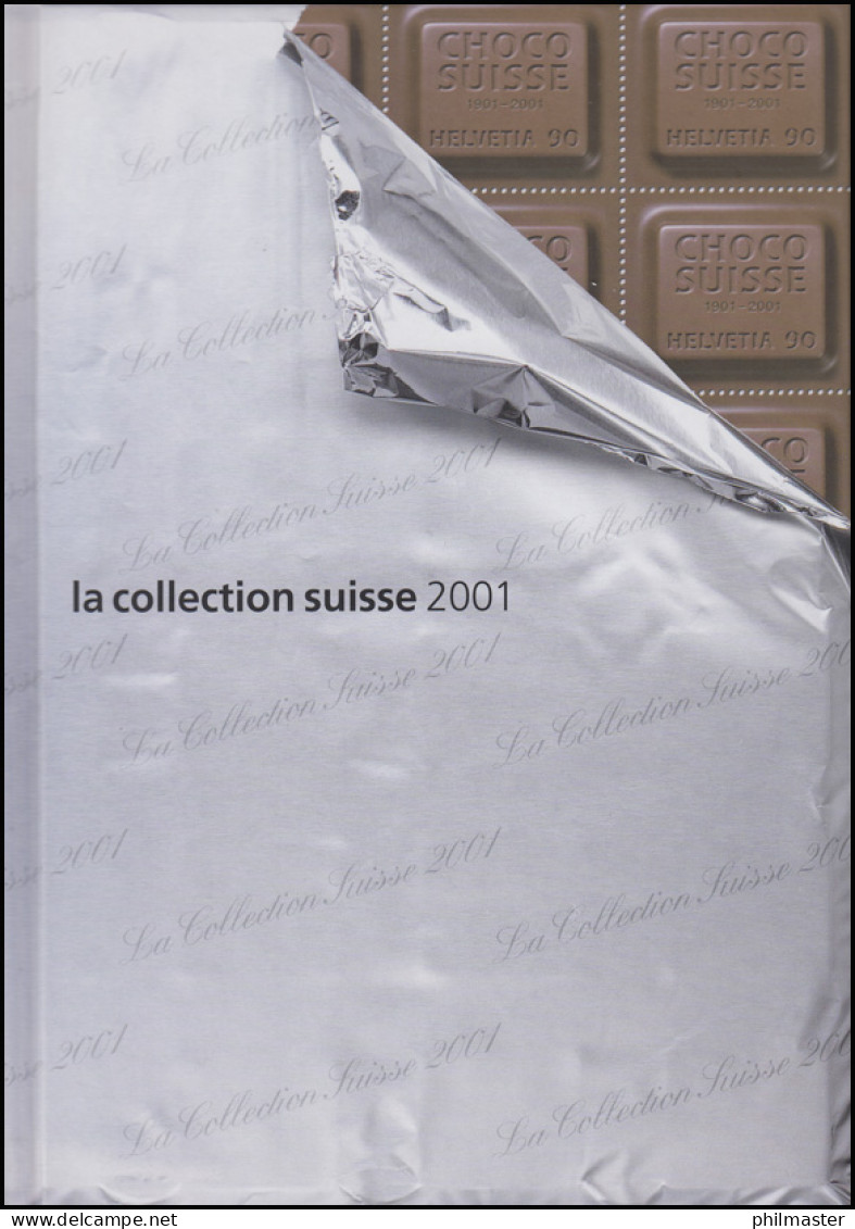 PTT-Jahrbuch Schweiz 2001, Postfrisch - Lotti/Collezioni