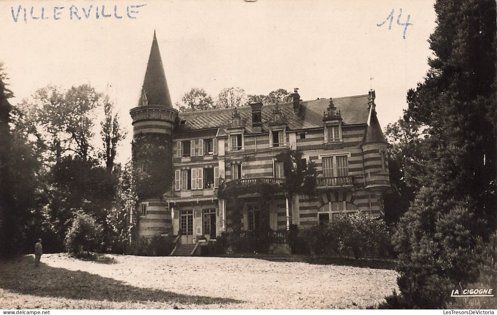 FRANCE - Villerville - Criquebeuf - Vue Sur La Fresnaye - Carte Postale Ancienne - Villerville