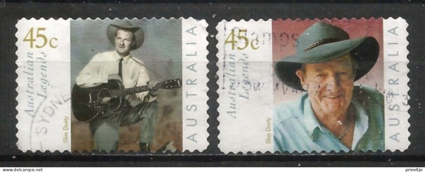 Australia 2001 Legends S.A. Y.T. 1913/1914 (0) - Used Stamps