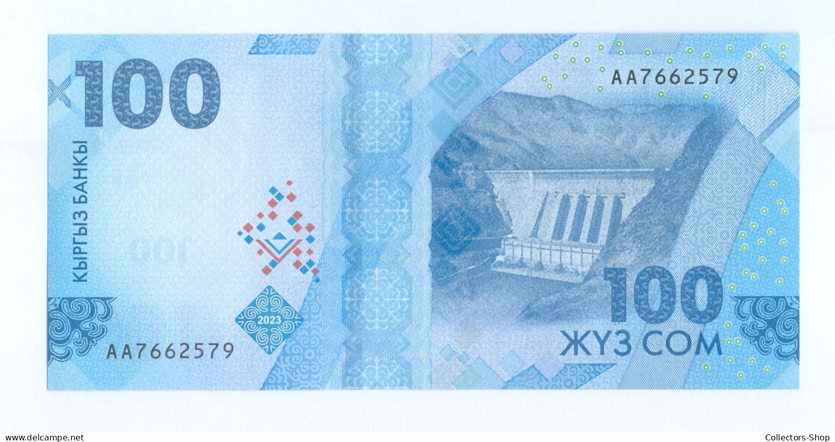 KYRGYZSTAN: NEW Set Of  3 Banknotes 20+50+100 SOM 2023/2024 UNC Nice Be First To Have - Kirguistán