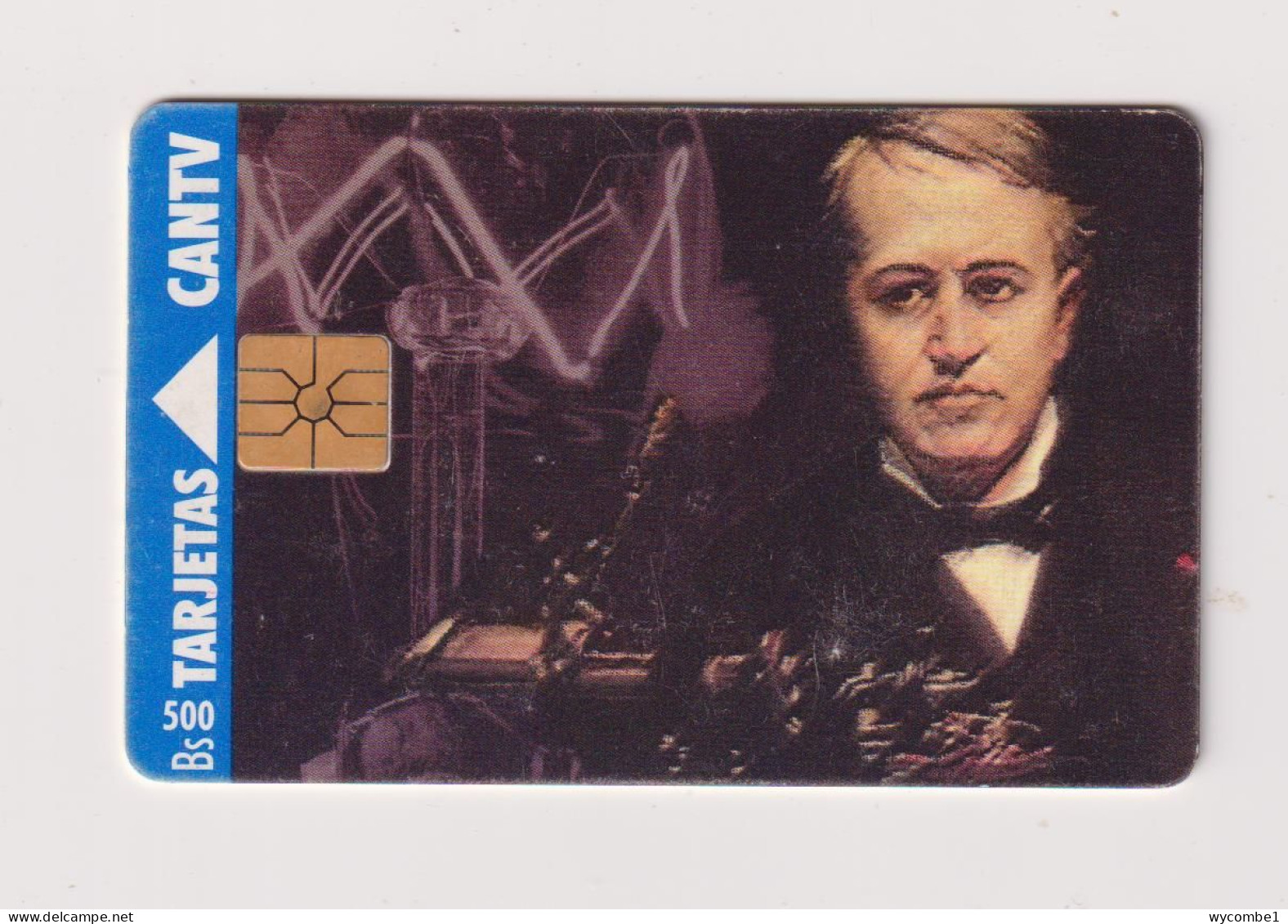 VENEZUELA  - Thomas Edison Chip Phonecard - Venezuela