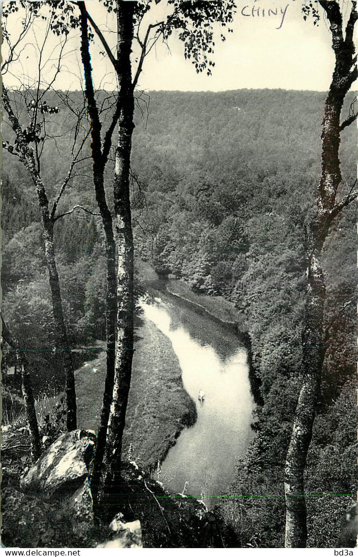 BELGIQUE  CHINY SUR SEMOIS  VUE PRISE DU ROCHER DU MAT - Chiny