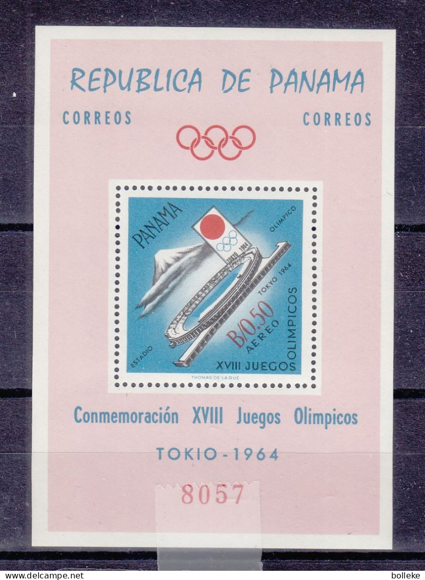 Jeux Olympiques - Tokyo 64 - Panama - Michel BF 17 ** - Stade Olympique - Valeur 22,00 Euros - Summer 1964: Tokyo