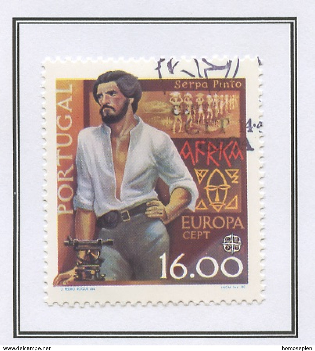 Portugal 1980 Y&T N°1466a - Michel N°1488x (o) -16e EUROPA - Oblitérés